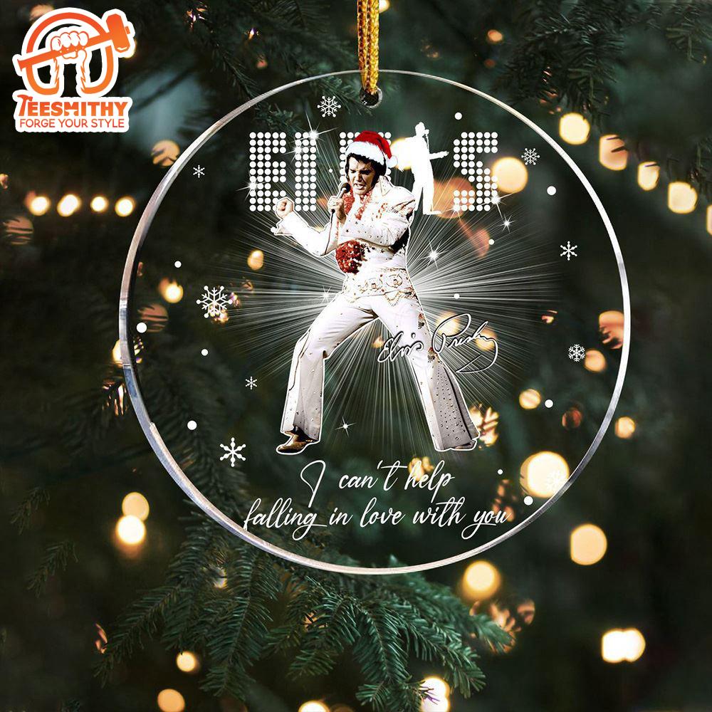 Elvis Presley Sided Acrylic Ornament