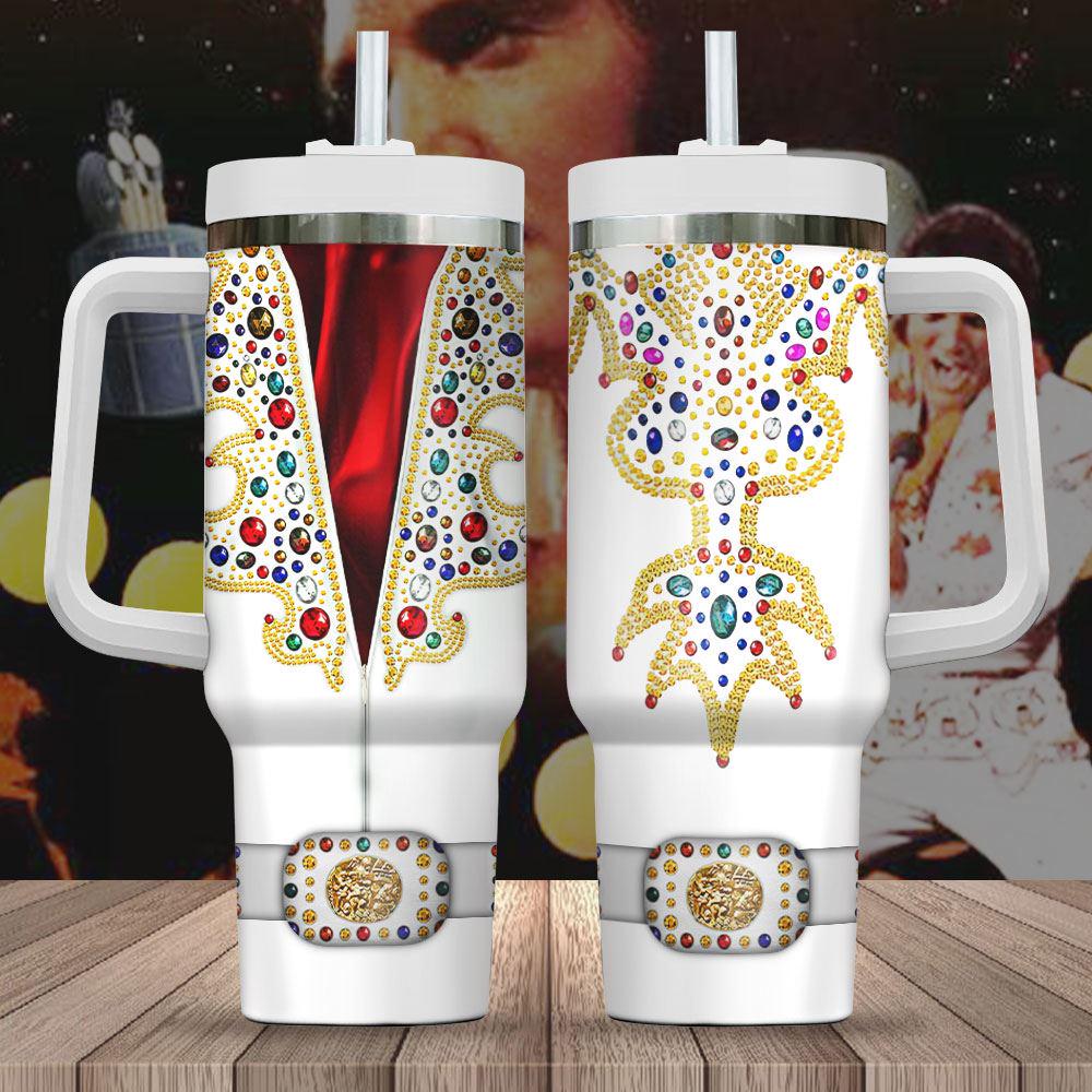 Elvis Presley Sparkling Breads 40oz Stanley Tumbler