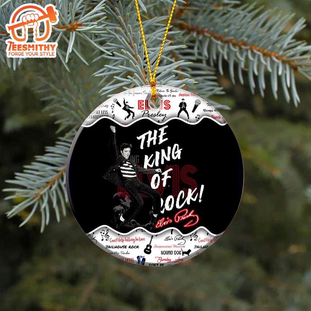 Elvis Presley The Kings Of Rock Ornament