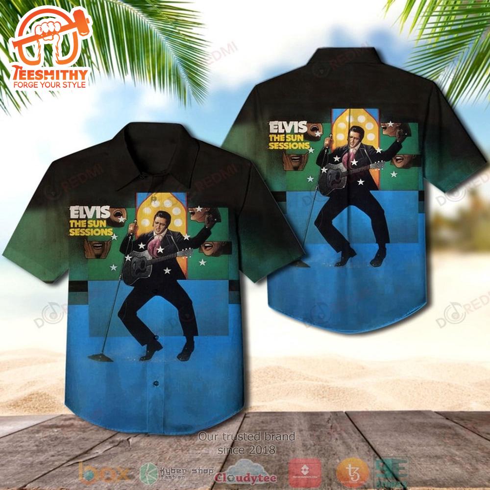 Elvis Presley The Sun Sessions Hawaiian Aloha Shirts