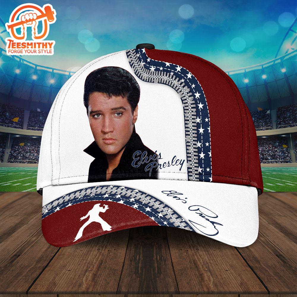 Elvis Rockabilly Style, Elvis Presley White Classic Cap