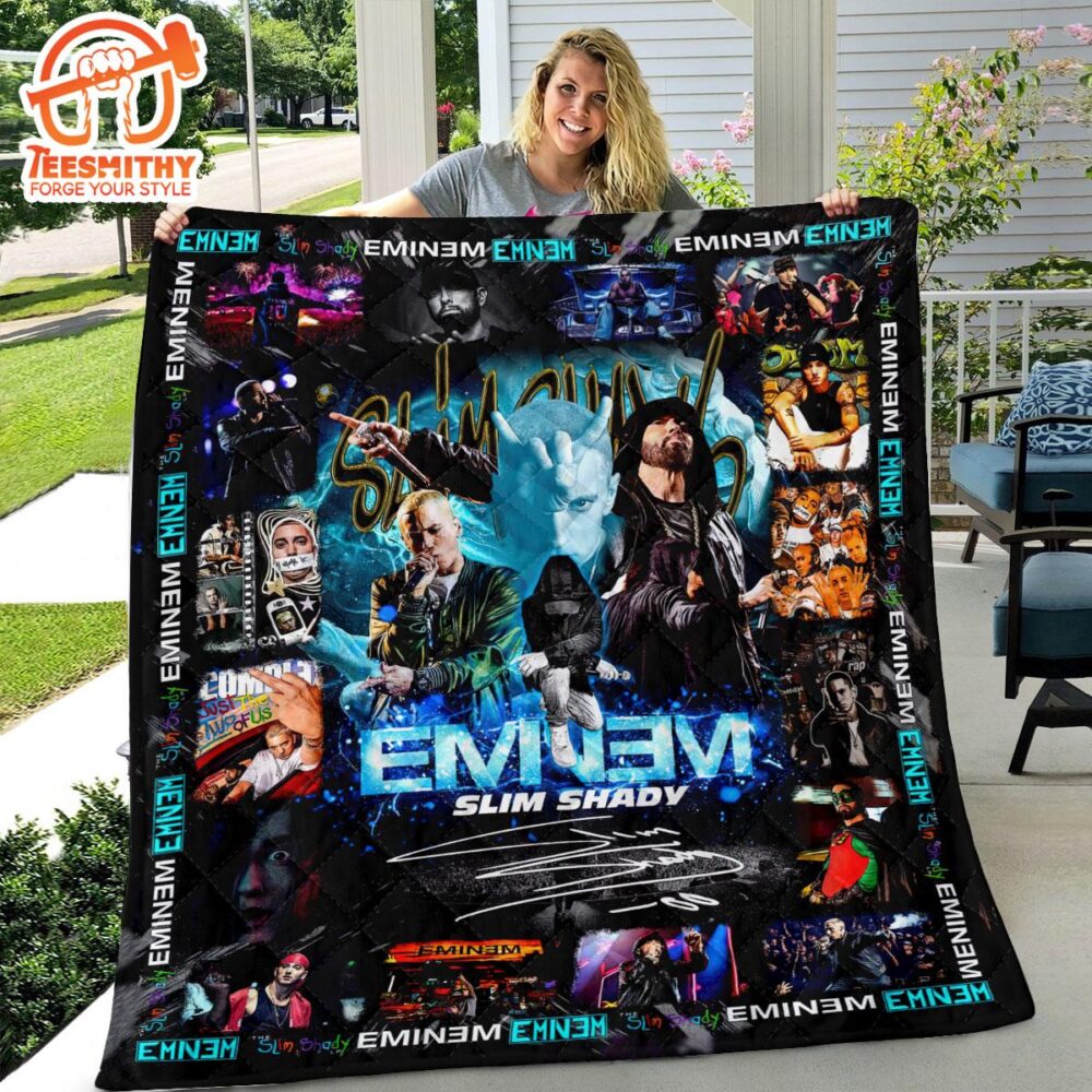 Eminem Tour 2024 Christmas For Fan Blanket