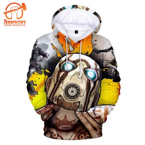 Fashion Games Borderlands – Digital All Over Print Hoodie For Gamers