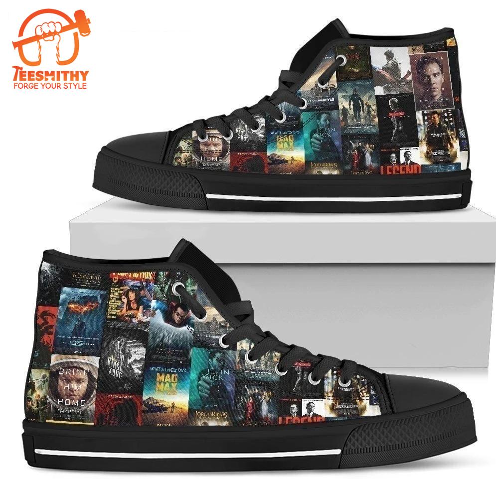 Film Posters High Top Shoes Custom