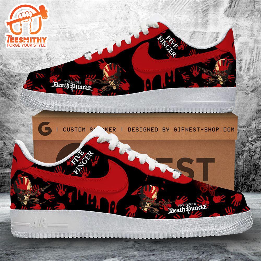 Five Finger Death Punch Air Force 1 Sneaker