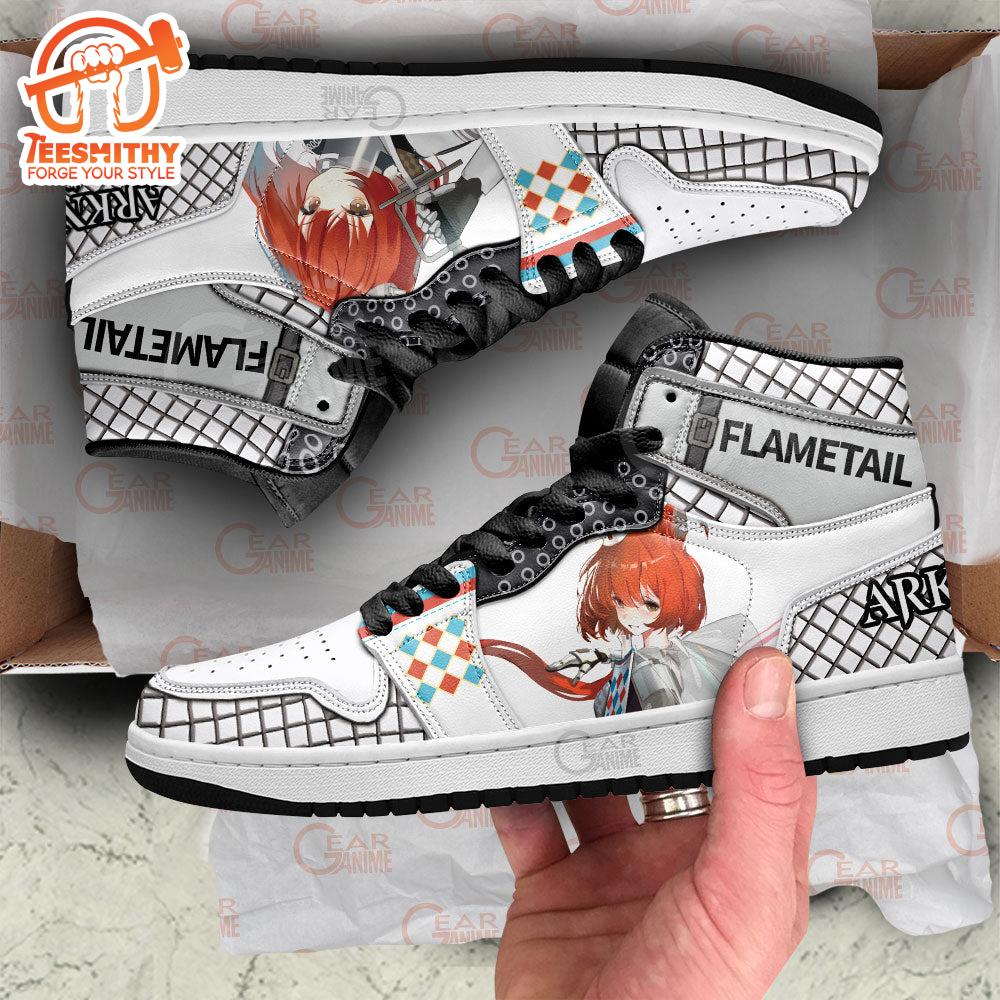 Flametail Arknights Air Jordan 1 Sneakers Custom For Gamers