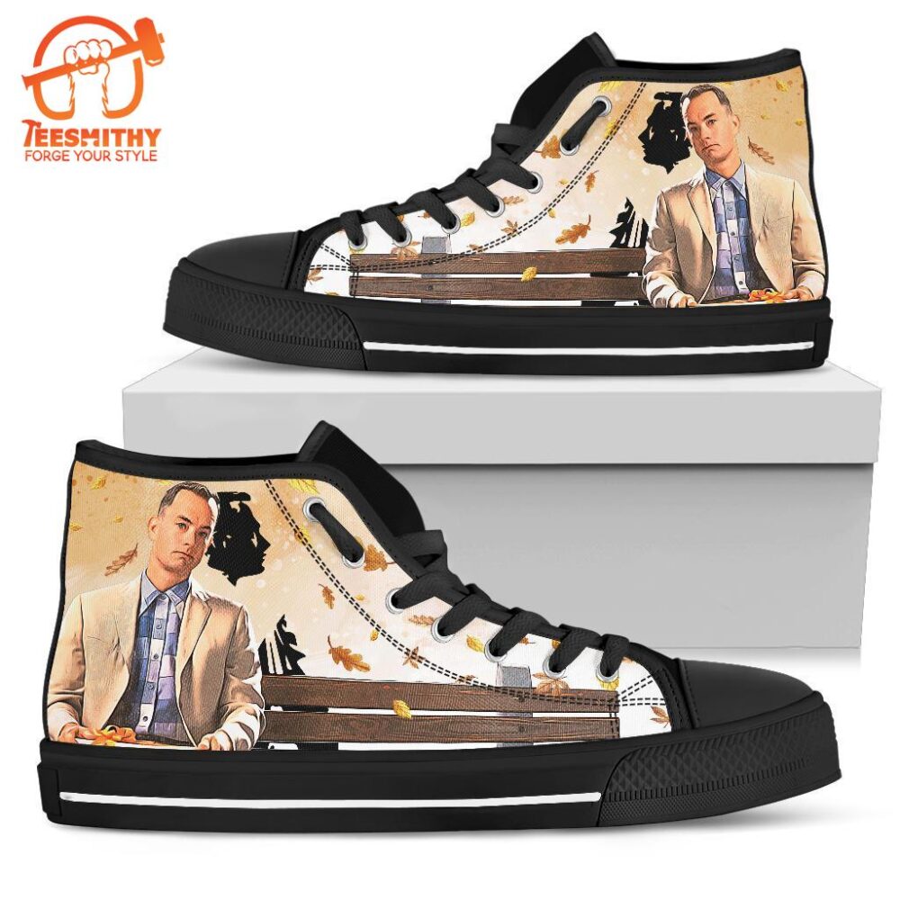 Forrest Gump Simple Man’s High Top Shoes Funny Gift