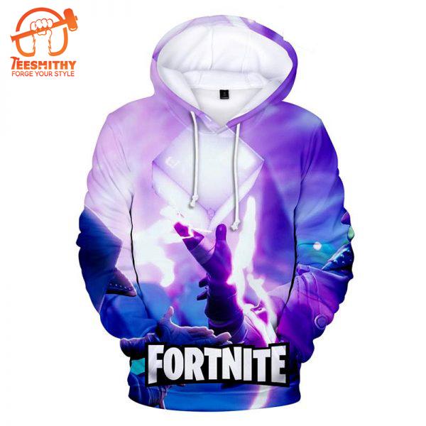 Fortnite – Fortnite Game Season 7 Series Magic Cube All Over Printed Hoodie