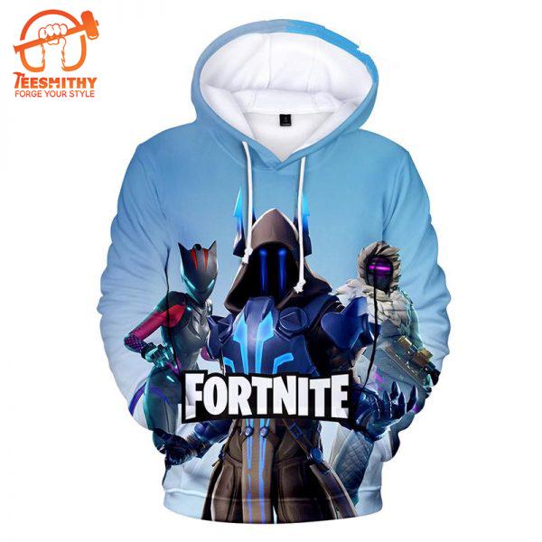 Fortnite – Fortnite Game Season 7 Series New Character Battle Royale All Over Printed Hoodie