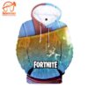 Fortnite – Fortnite Game Season 7 Series New Hero Parachuting Battle Royale All Over Printed Hoodie