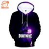 Fortnite – Fortnite Game Season 7 Series Raven Magic Cube All Over Printed Hoodie