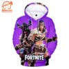 Fortnite – Fortnite Game Series Season 8 New Hero Battle Royale All Over Printed Hoodie