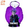 Fortnite – Fortnite Game Series Season 8 New Hero Witch Battle Royale All Over Printed Hoodie