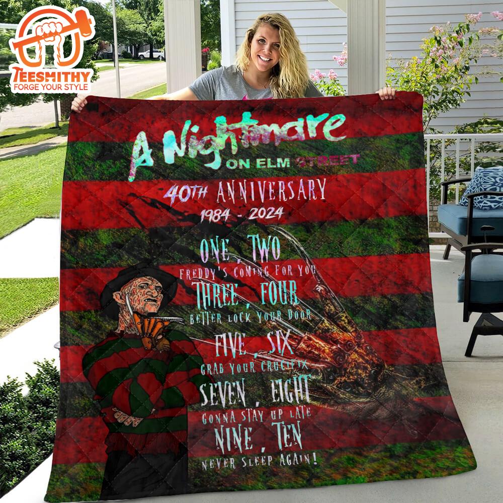 Freddy Krueger Quilt Blanket Christmas For Fan