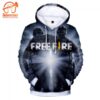 Free Fire – Free Fire Game Series Hero Soldier Battle Royale All Over Print Hoodie