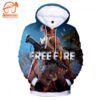 Free Fire – Free Fire Game Series New Character Battle Royale All Over Print Hoodie