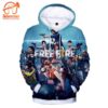 Free Fire – Free Fire Game Series New Hero Battle Royale Poster All Over Print Hoodie