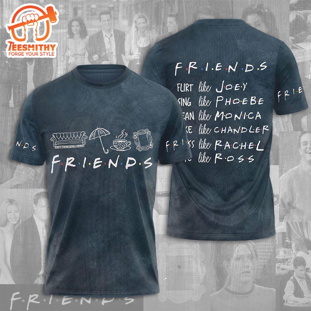 Friend 3d Shirt For Men And Women, Doing Like Friends 3d Apparel  Gift Christmas