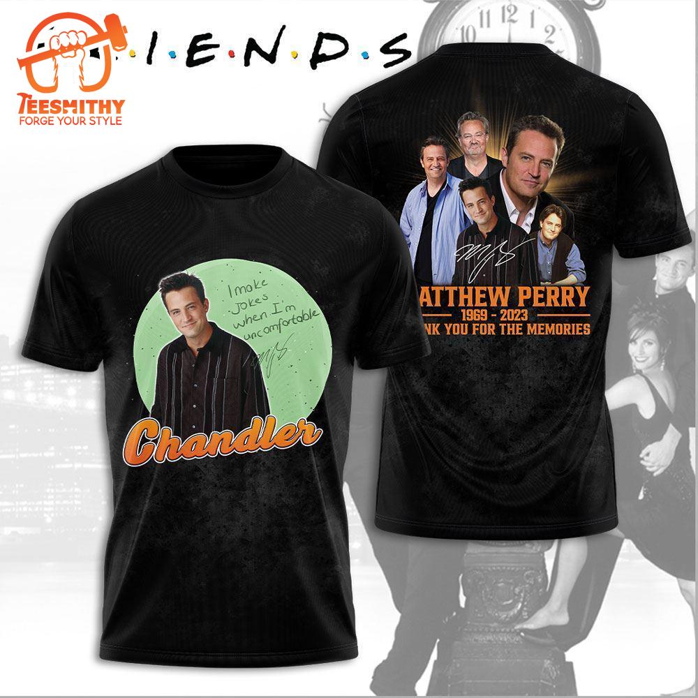 Friend 3d Shirt For Men And Women, Friends Chandler 3d Apparel  Gift Christmas