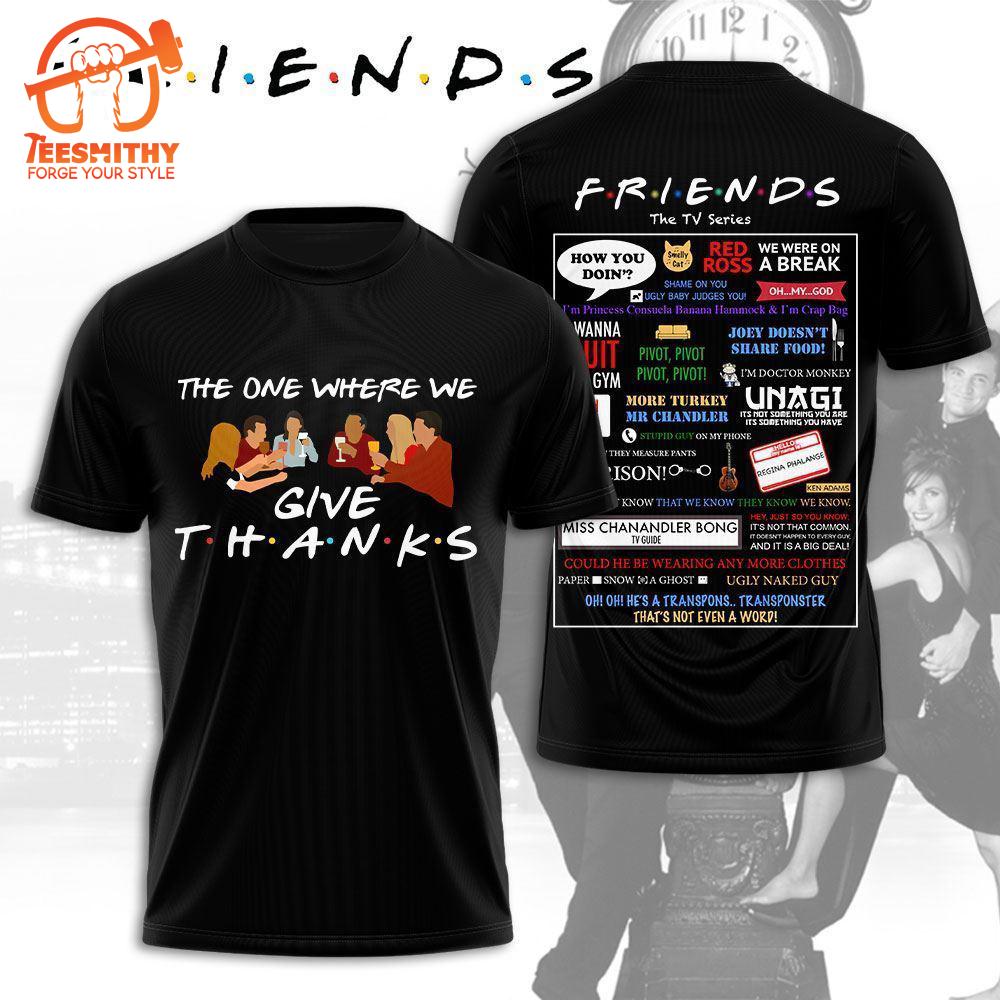 Friend 3d Shirt For Men And Women, Friends Tv Series 3d Apparel   Gift Christmas