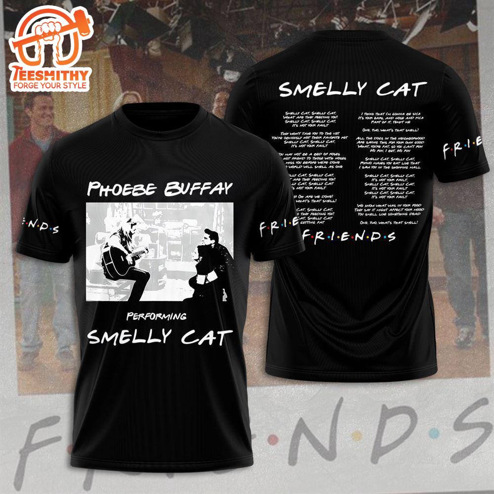 Friend 3d Shirt For Men And Women, Smelly Cat, Friends 3d Apparel   Gift Christmas