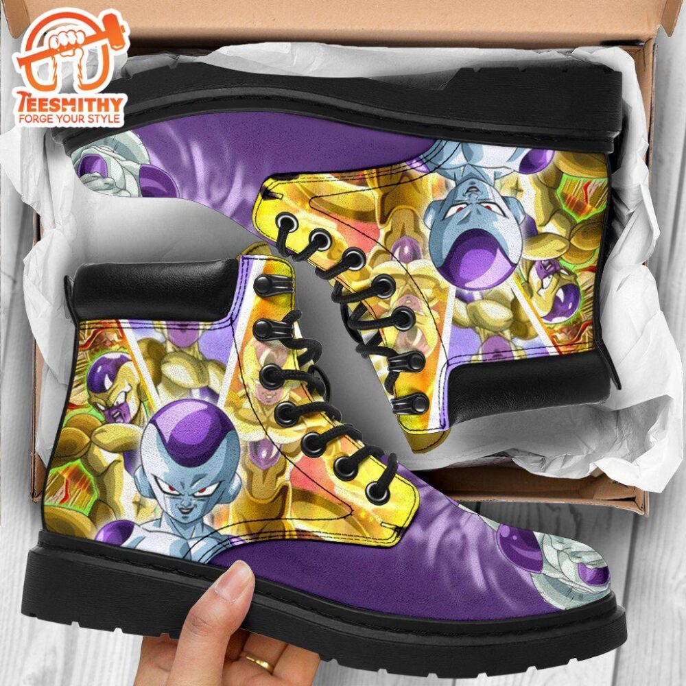 Frieza Dragon Ball Boots Timbs Shoes Custom Anime Fan Gift