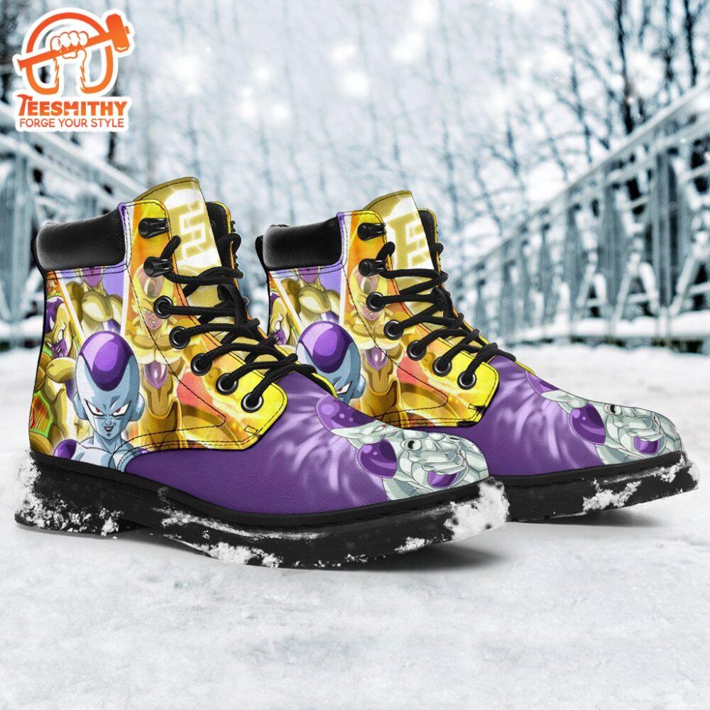 Frieza Dragon Ball Boots Timbs Shoes Custom Anime Fan Gift