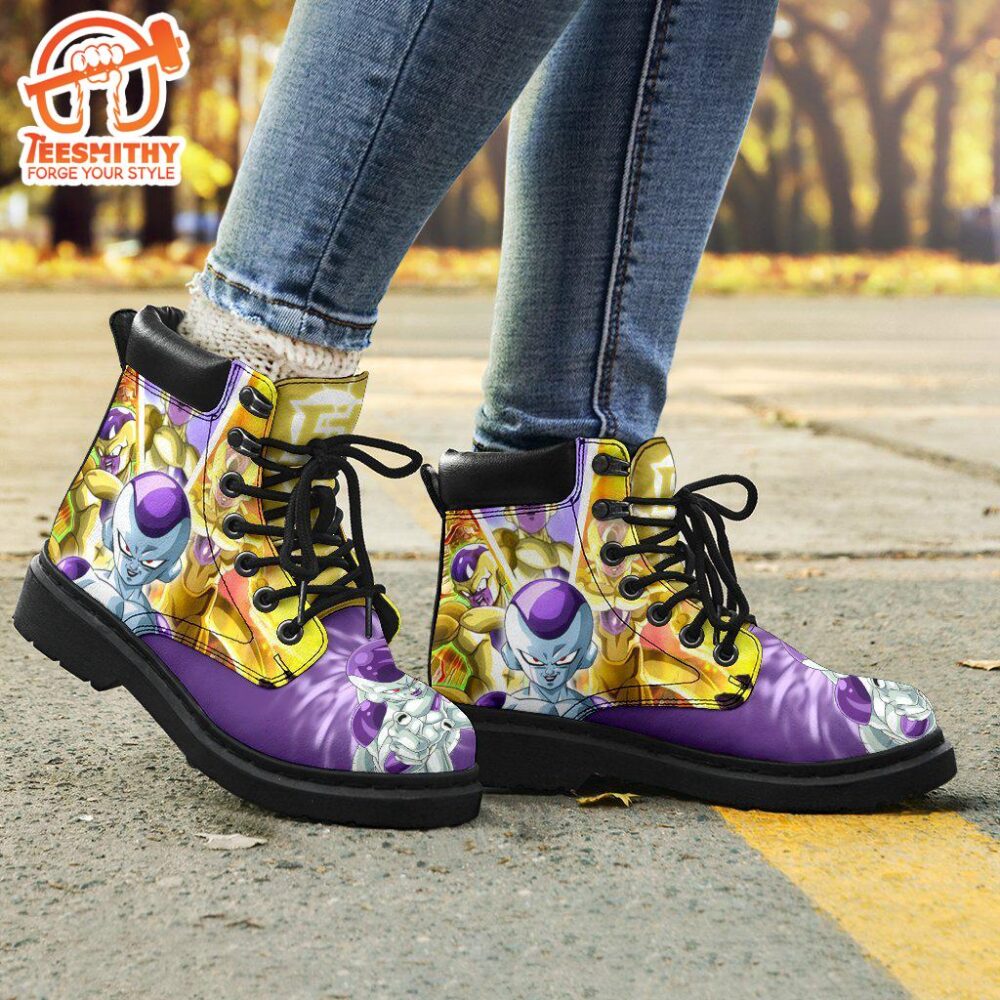 Frieza Dragon Ball Boots Timbs Shoes Custom Anime Fan Gift