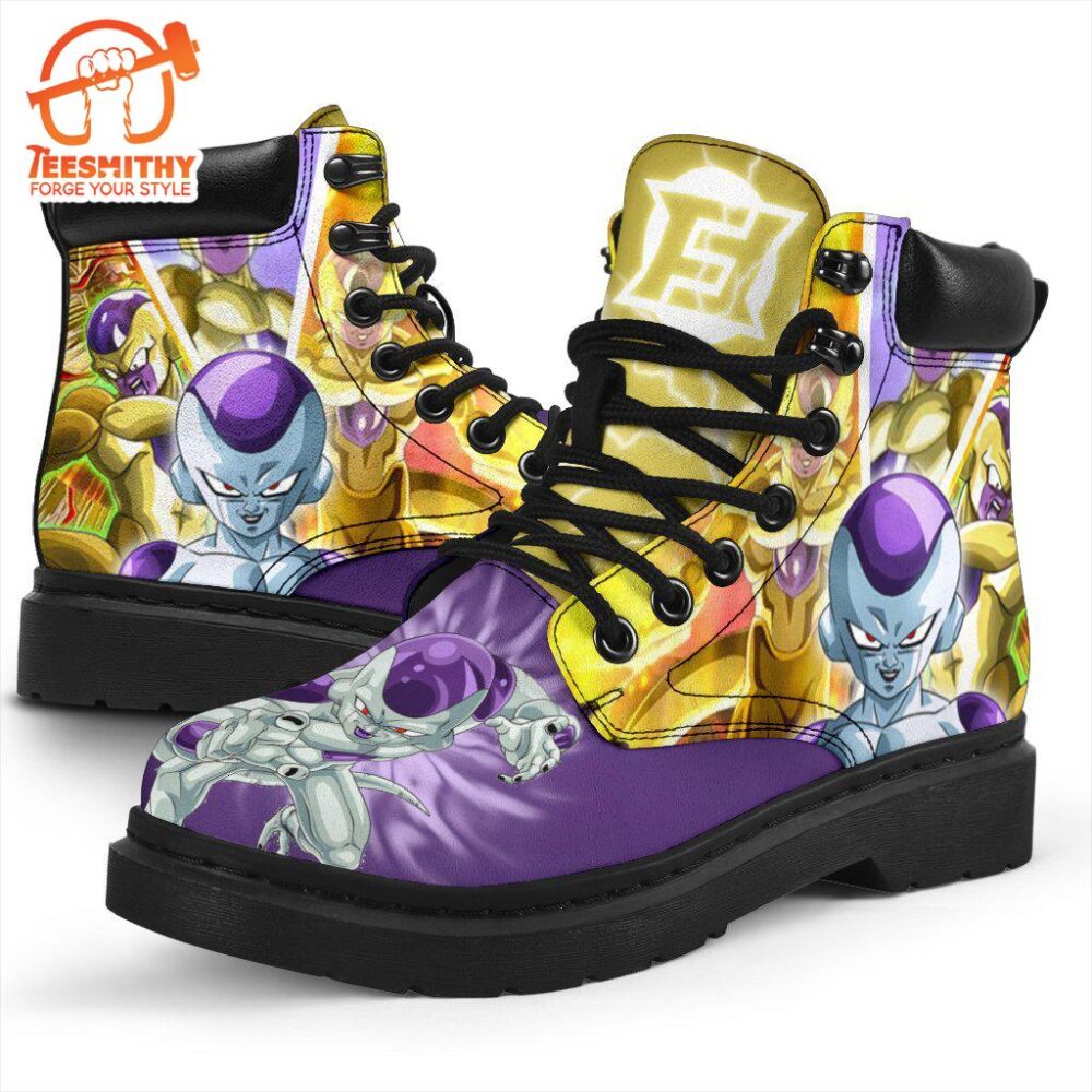 Frieza Dragon Ball Boots Timbs Shoes Custom Anime Fan Gift