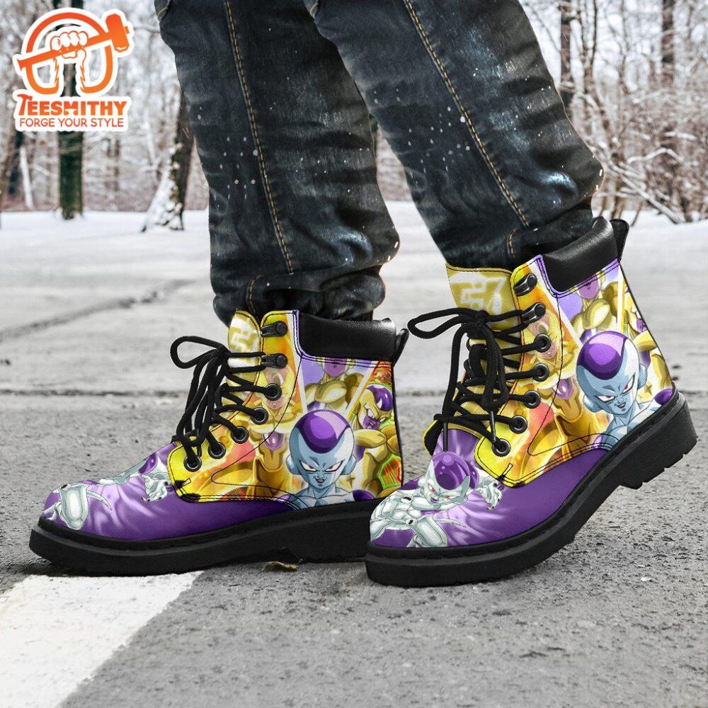 Frieza Dragon Ball Boots Timbs Shoes Custom Anime Fan Gift