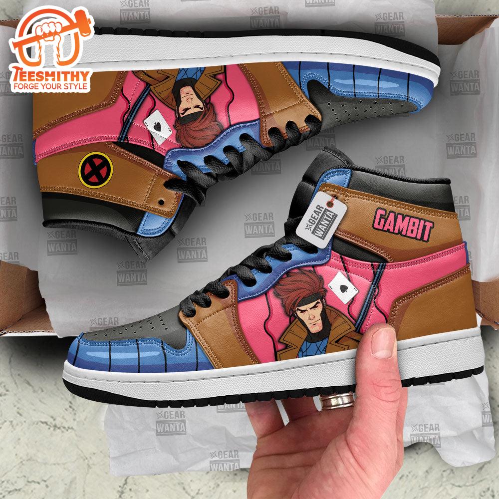 Gambit Remy LeBeau Air Jordan 1-Sneakers Movies Custom Shoes