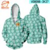 Game Animal Crossing Zip All Over Printed Hoodie