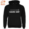 Game Day Lacrosse Black Adult Hoodie