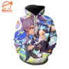 Game Genshin Impact 3D All Over Print Hoodie