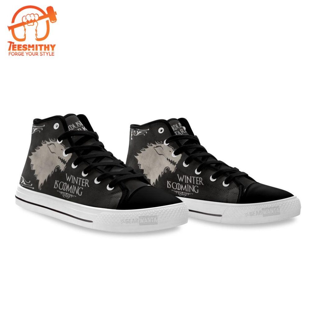 Game Of Thrones Stark High Top Shoes Custom For Fans