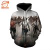 Game Pubg Digital ing Fashion All Over Print Hoodie