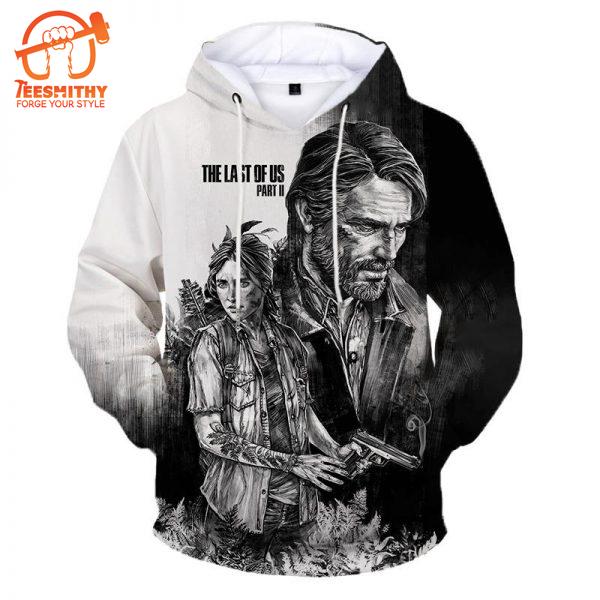 Game The Last Of Us Part II ed For Gamers All Over Printed Hoodie