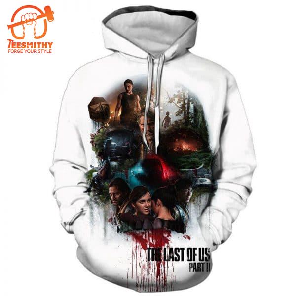 Game The Last Of Us Part II ed Sweatshirt All Over Printed Hoodie