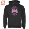 Gamer Birthday Level Up Pink Mens Hoodie