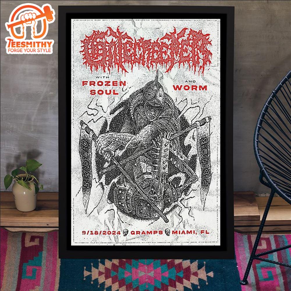 Gatecreeper Sep 18 2024 Gramps in Miami FL Poster Canvas