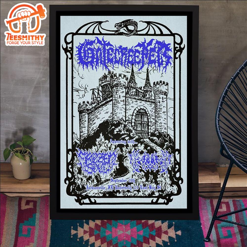 Gatecreeper Sep 19 2024 Underbelly In Jacksonville FL Poster Canvas