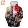 Genshin Impact – Diluc Game All Over Print Hoodie