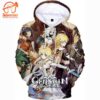 Genshin Impact – Game All Over Print Hoodie