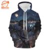 Genshin Impact – Xiao Game All Over Print Hoodie