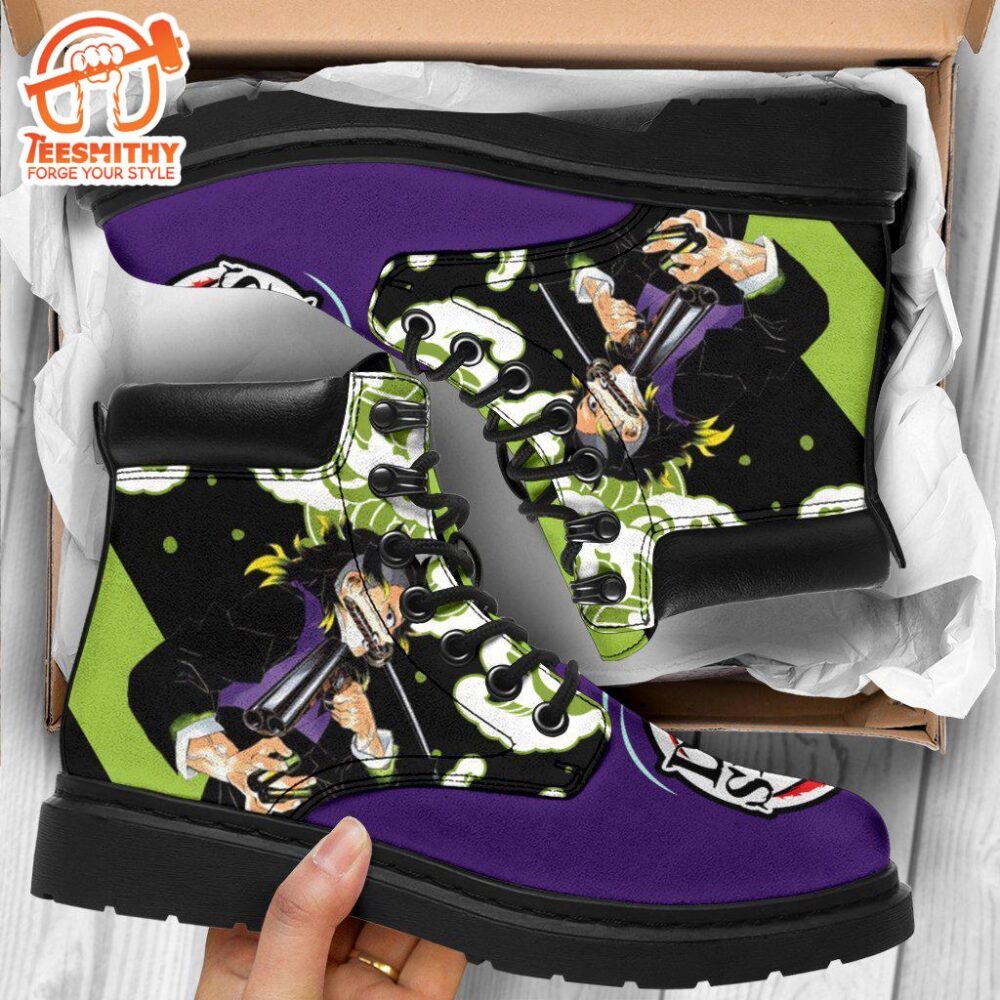 Genya Boots Shoes Demon Slayer Anime Custom