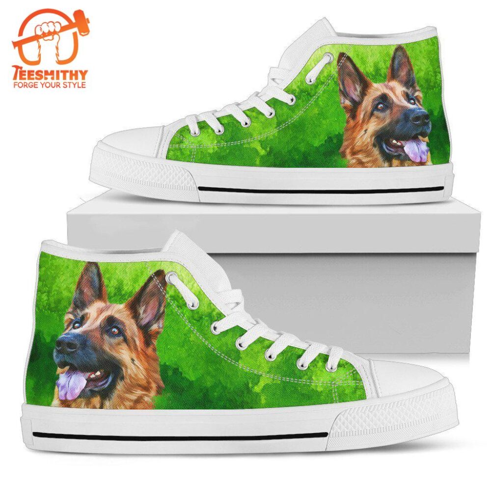 German Shepherd Shoes High Top For Women