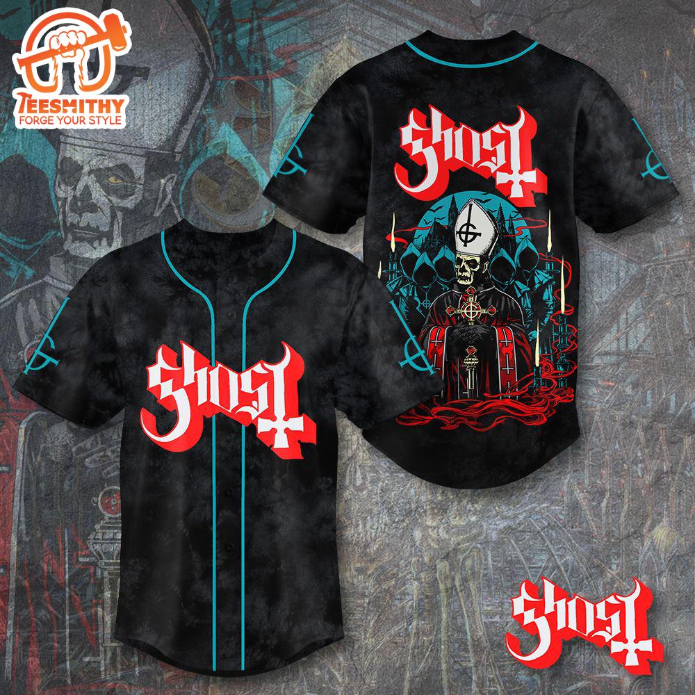 Ghost Band Baseball Jersey, For Gift Fans Jersey