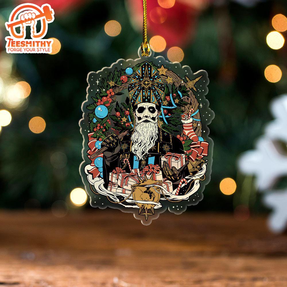 Ghost Band Decor Christmas Acrylic Ornament, Christmas Ornament