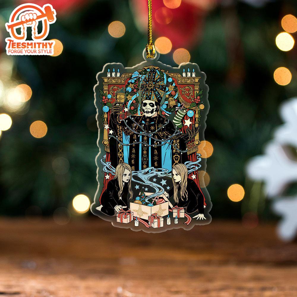 Ghost Band Decor Christmas Acrylic Ornament Gift Xmas