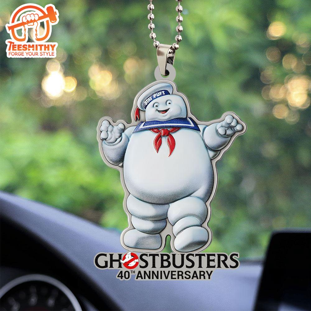 Ghostbusters Custom Shape 2-sided Acrylic Car Ornament Gift For Xmas